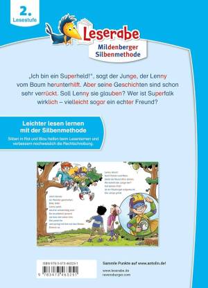 Meın Freund Der Superheld Lesen Lernen Mıt Dem Leserabe Erstlesebuch Kınderbuch'ın resmi