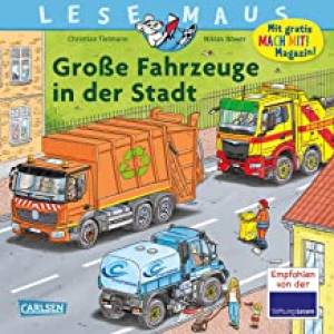 Lesemaus Grosse Fahrzeuge In Der Stadt'ın resmi