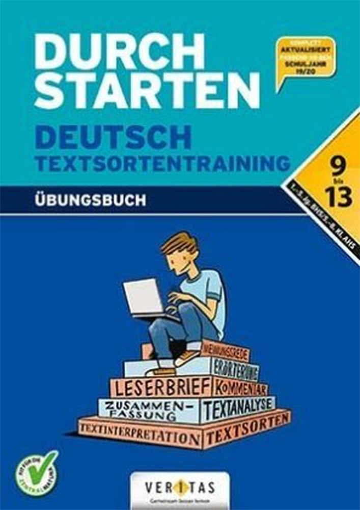Durchstarten Deutsch Textorıentıerung Übungsbuch'ın resmi