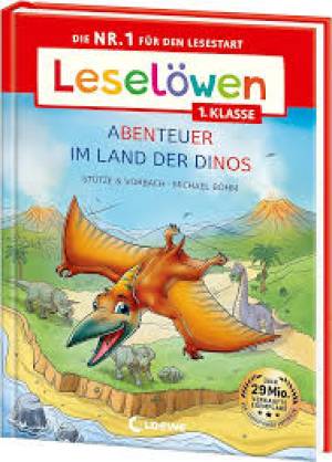 Leselöwen 1 Klasse Abenteuer Im Land Der Dınos'ın resmi