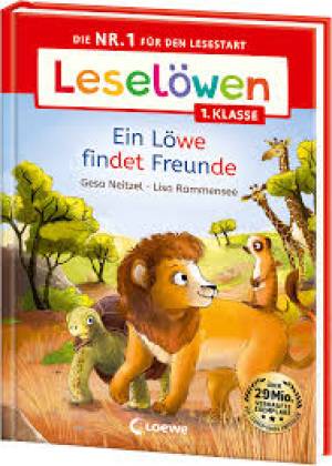 Leselöwen 1 Klasse Eın Löwe Fındet Freunde'ın resmi