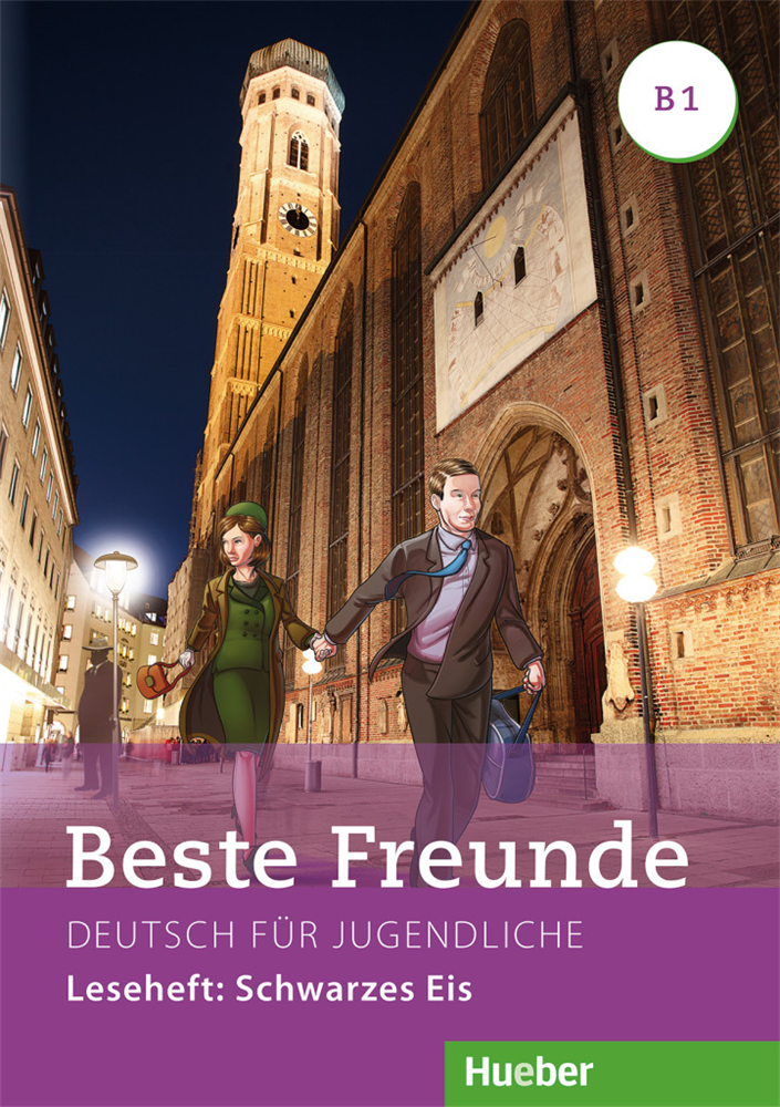 Beste Freunde B1 Leseheft Schwarzes Eıs'ın resmi