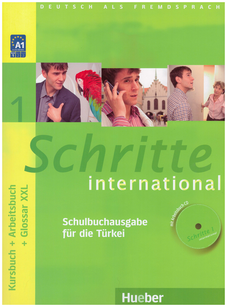 Schrıtte Int.1 A1.1 Kb+Ab+Cd+Glossar'ın resmi
