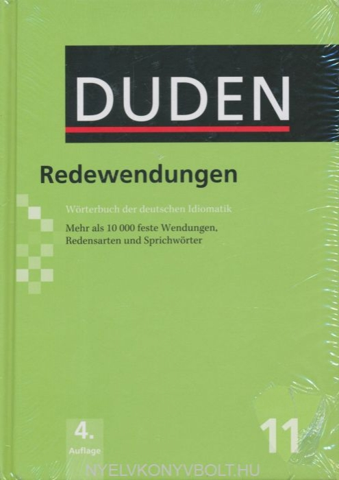 Duden 11 Redewendungen Nb.'ın resmi