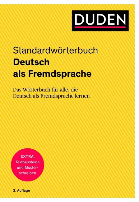 Duden-Deutsch Als Fremdsprache Standwörterbuch'ın resmi