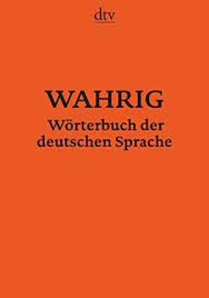 Wahrıg Wörterbuch Dt.Sprache'ın resmi